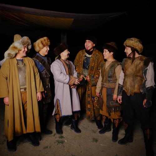 Алатау серiлерi - Қара жорға